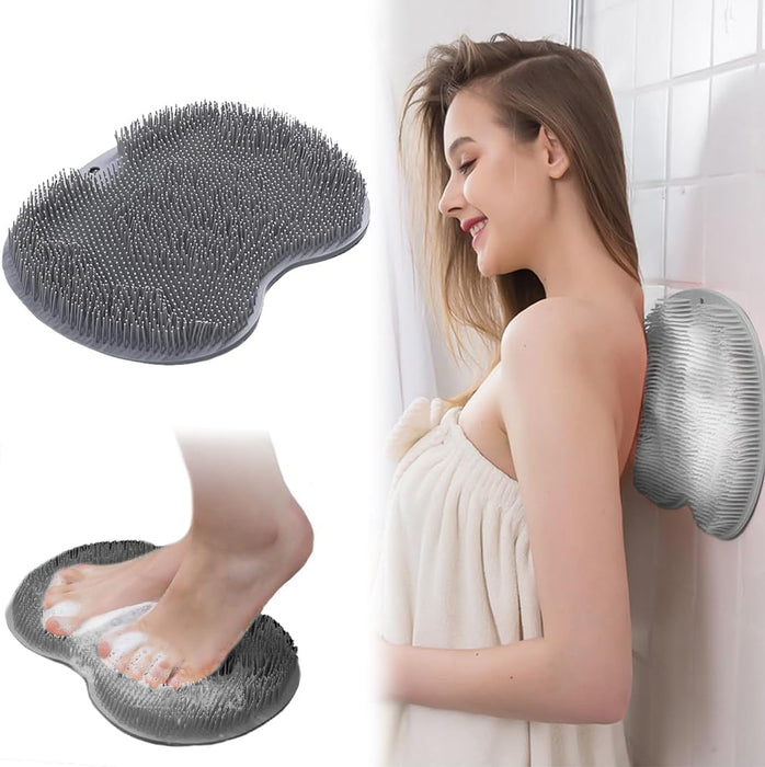 SoleScrub™ – No-Bend Foot & Back Shower Cleaner, Anti-Slip Mat