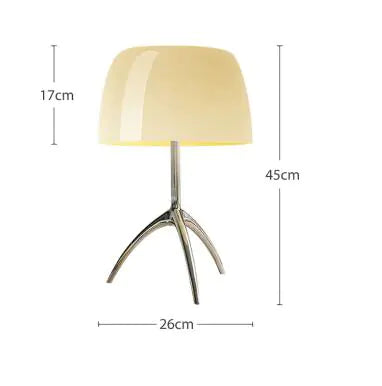 Vintage Copper Table Lamp: Retro-Inspired Designer Accent