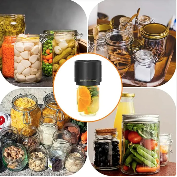 Electric Mason Jar Vacuum Sealer Kit