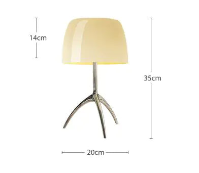 Vintage Copper Table Lamp: Retro-Inspired Designer Accent