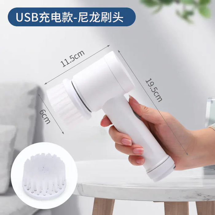Electric Multifunctional Cleaning Brush for Home Use