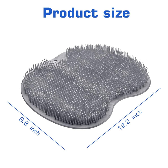 SoleScrub™ – No-Bend Foot & Back Shower Cleaner, Anti-Slip Mat