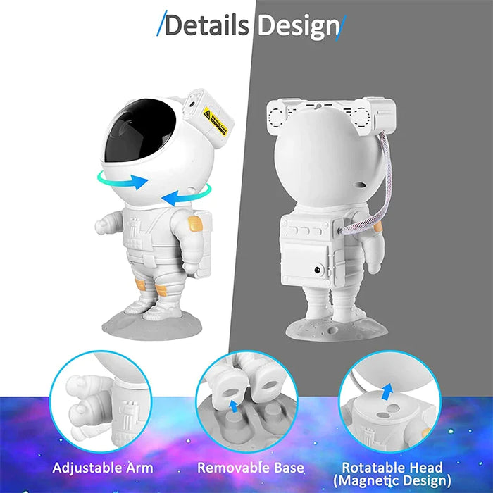 Astronaut Projector Galaxy Starry Sky Night Light