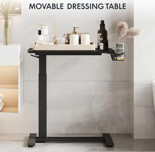 Standing Rolling Desk With Hidden Wheels