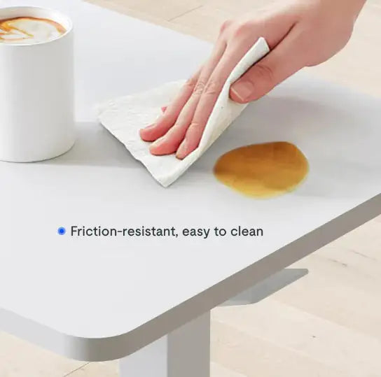 Standing Rolling Desk With Hidden Wheels
