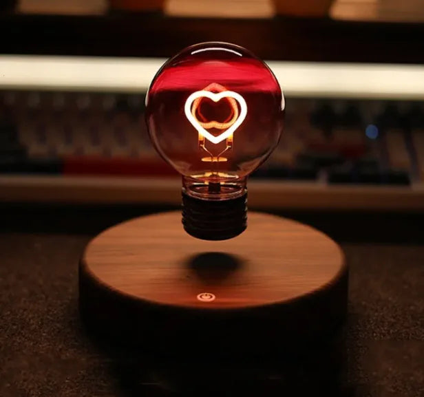 Magnetic Suspension Bulb Love Small Night Lamp