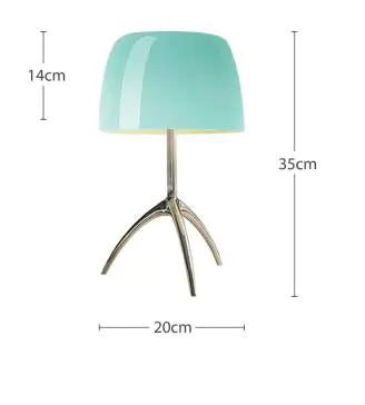 Vintage Copper Table Lamp: Retro-Inspired Designer Accent