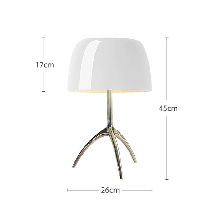 Vintage Copper Table Lamp: Retro-Inspired Designer Accent