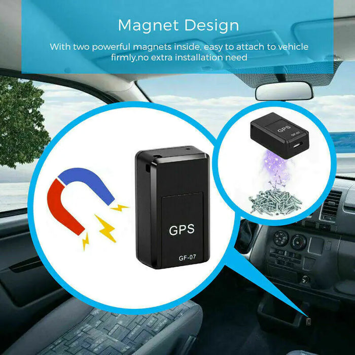 GF07 Mini Magnetic GPS Tracker Real-time
