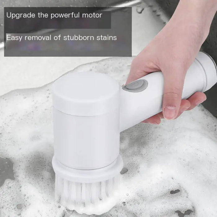 Electric Multifunctional Cleaning Brush for Home Use