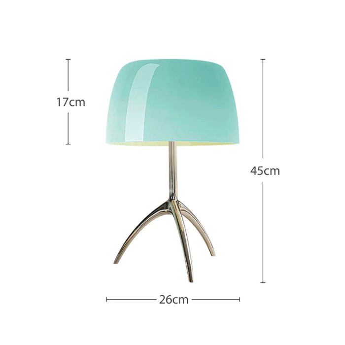 Vintage Copper Table Lamp: Retro-Inspired Designer Accent