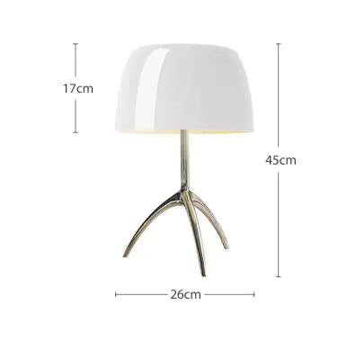 Vintage Copper Table Lamp: Retro-Inspired Designer Accent