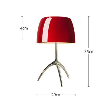 Vintage Copper Table Lamp: Retro-Inspired Designer Accent