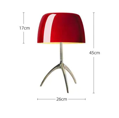 Vintage Copper Table Lamp: Retro-Inspired Designer Accent