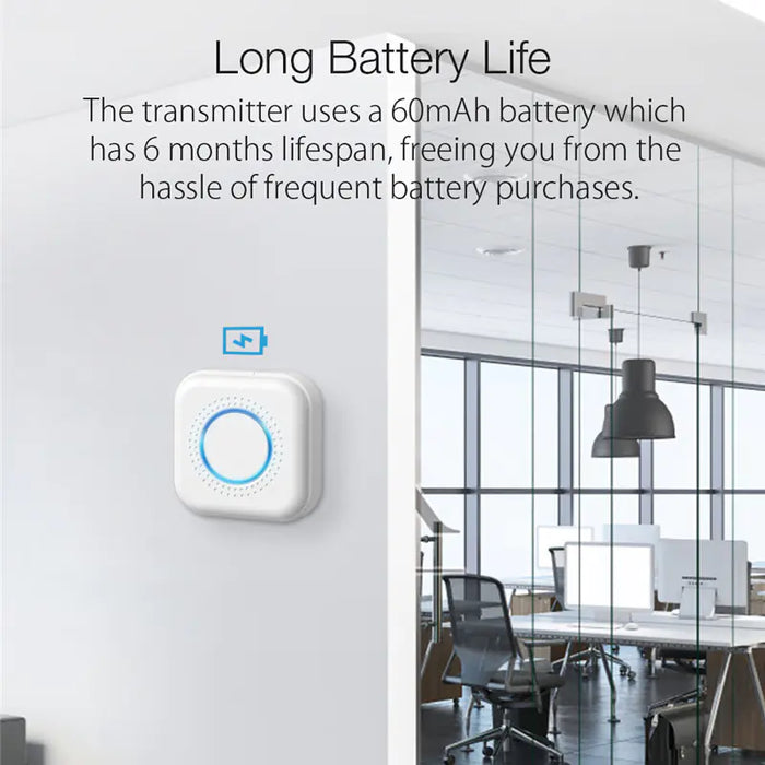 Wireless Smart Doorbell Music Receiver for Home Security