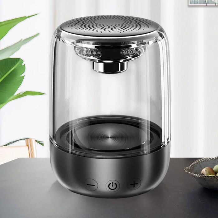 Portable Wireless Bluetooth Speaker with Variable Color LED Light