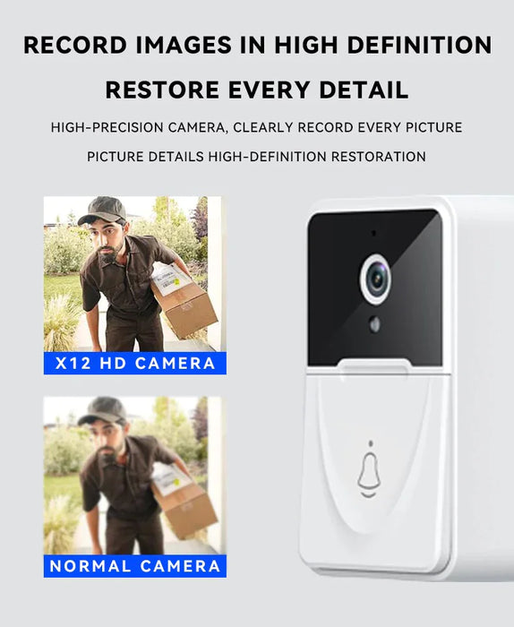Wireless Security WiFi Smart Doorbell Intercom Video Camera