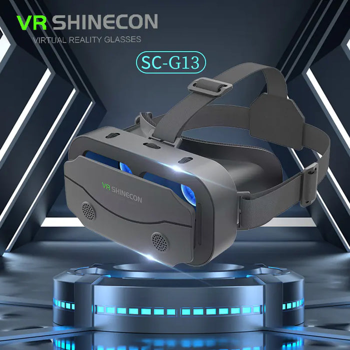 Adjustable VR Headset for 3D Virtual Reality Gaming