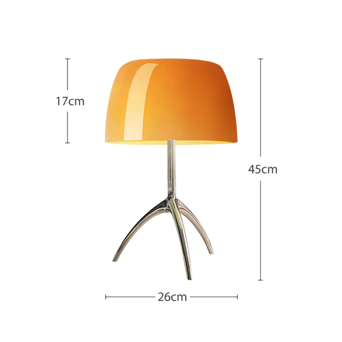 Vintage Copper Table Lamp: Retro-Inspired Designer Accent
