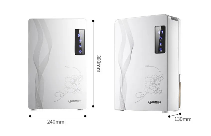 High Capacity Home Air Purifier & Dehumidifier