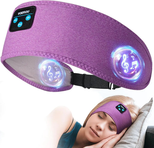 Adjustable Headband Earbuds Washable Sleeping Headphones Technology Gadgets for Side Sleepers Workout Jogging Yoga Travel Meditation
