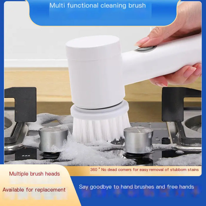 Electric Multifunctional Cleaning Brush for Home Use