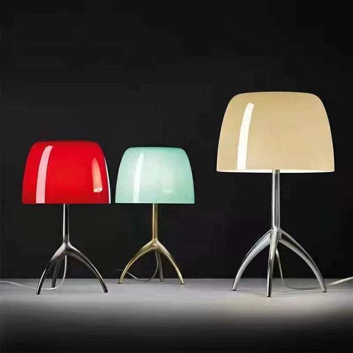 Vintage Copper Table Lamp: Retro-Inspired Designer Accent