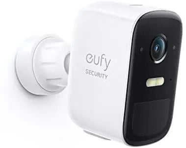 eufy Security eufyCam 2C Pro Wireless Home Security Add-on Camera 2K Resolution 180-Day Battery Life HomeKit Compatibility IP67 Weatherproof Night Vision and No Monthly Fee. (Renewed)