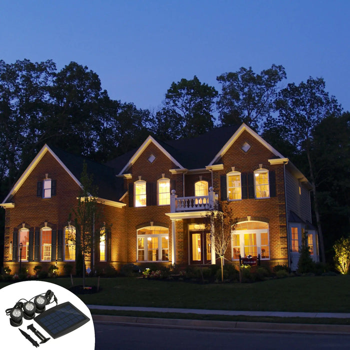 Lavish Landscape All Solar Spot Zoom Lights