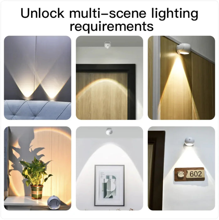 Adjustable Wireless Sunset Sensor Light