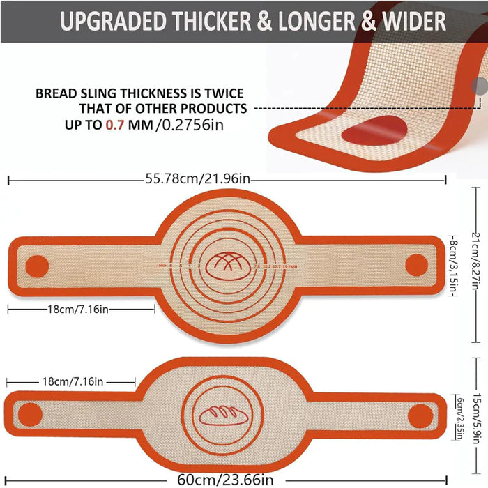 Dutch Baking Silicone Dough Kneading Mat