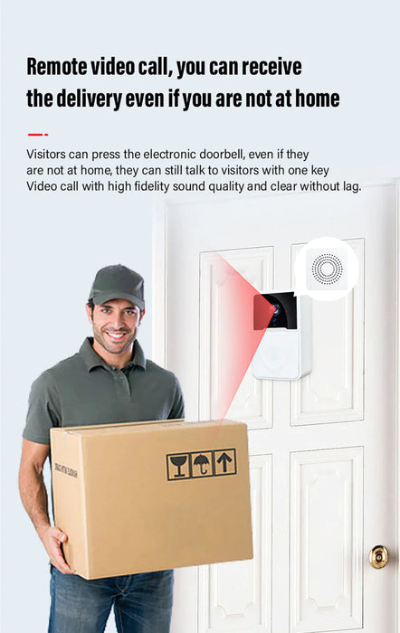Wireless Security WiFi Smart Doorbell Intercom Video Camera