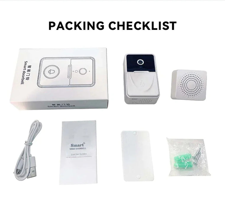 Wireless Security WiFi Smart Doorbell Intercom Video Camera