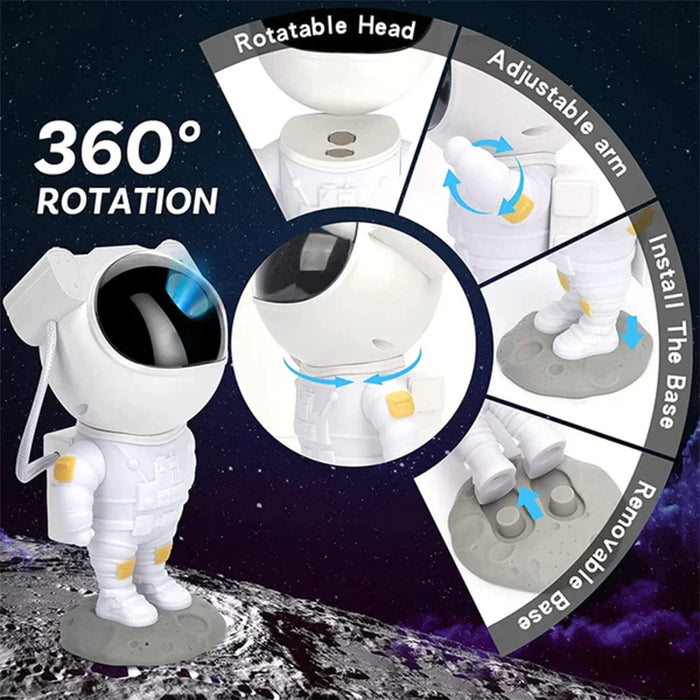 Astronaut Projector Galaxy Starry Sky Night Light