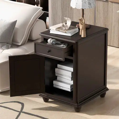 Side Table With USB Port