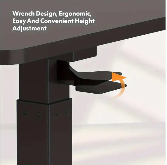 Standing Rolling Desk With Hidden Wheels