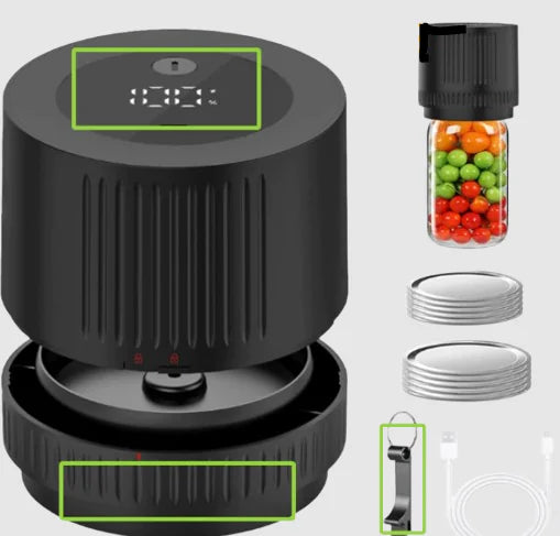 Electric Mason Jar Vacuum Sealer Kit