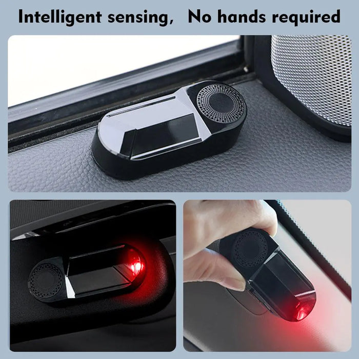 Solar Powered Fake Security Light with Aromatherapy LED